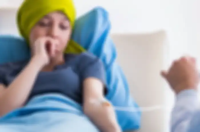 Ilustrasi penderita leukimia