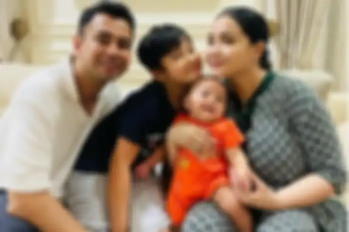Keluarga Raffi Ahmad dan Nagita Slavina. 