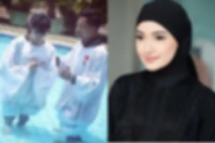 Marcella Simon kembali dibaptis