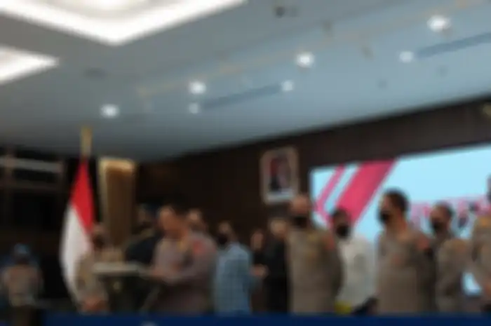 Kapolri Jenderal Polisi Listyo Sigit Prabowo umumkan Ferdy Sambo resmi ditetapkan sebagai tersangka  dalam konfrensi pers di Mabes Polri Jakarta Selatan, Selasa (9/8/2022)