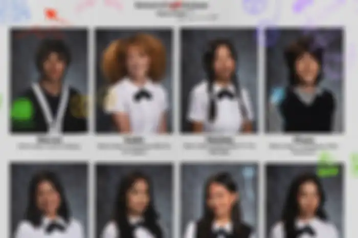 Promotional image NIKI 'High School In Jakarta' dengan tulisan 'School of Light and Hope'