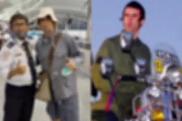 Liam Gallagher ketahuan habis liburan di Bali dan berfoto bareng fansnya