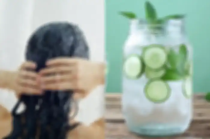 Keramas dengan air rendaman timun ternyata bikin rambut serasa habis perawatan mahal