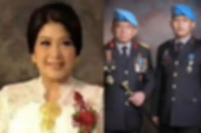 Kolase foto Putri Candrawathi beserta Ferdy Sambo dan Brigadir J 