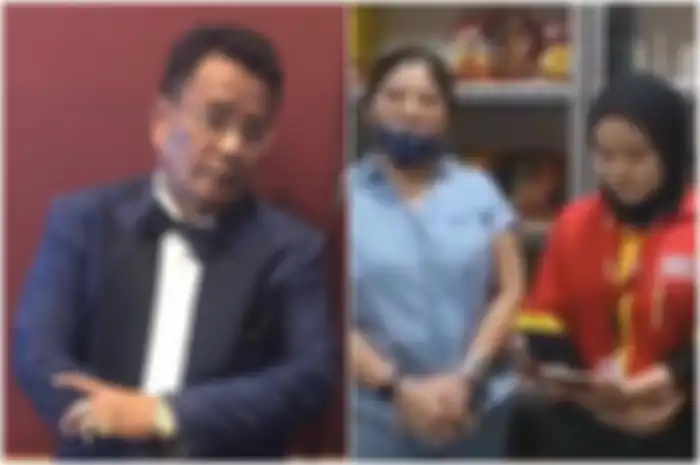 Hotman Paris selesai bantu karyawan Alfamart yang diintimidasi ibu-ibu yang ngutil cokelat.