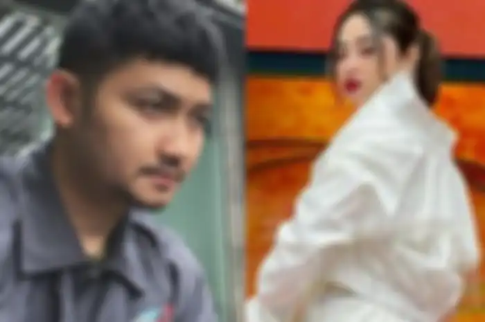 Mantan pasangan suami istri Angga Wijaya dan Dewi Perssik 