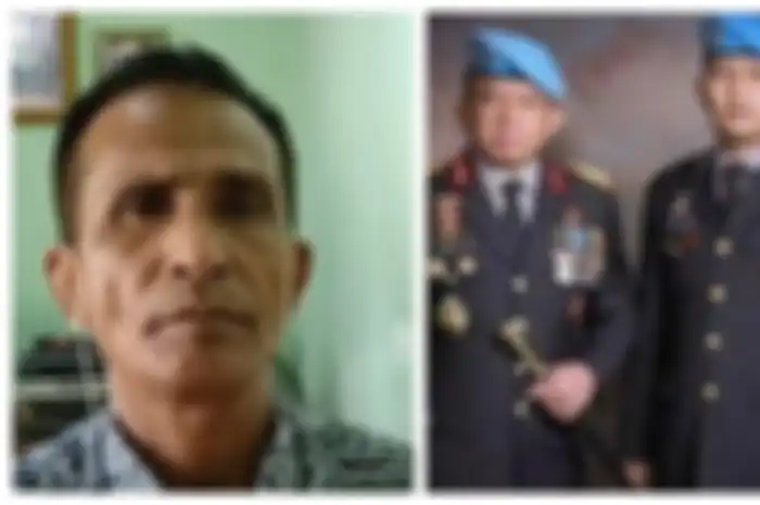 Ayah Brigadir J, Samuel Hutabarat (kiri) - Irjen Ferdy Sambo dan Brigadir J (kanan)