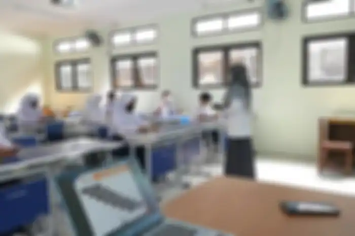 Ilustrasi suasana belajar mengajar di kelas