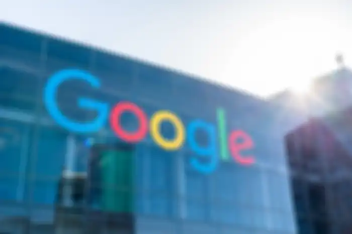 Ilustrasi kantor perusahaan Google 