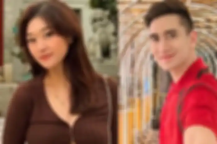 Kolase foto Livy Renata dan Verrell Bramasta  