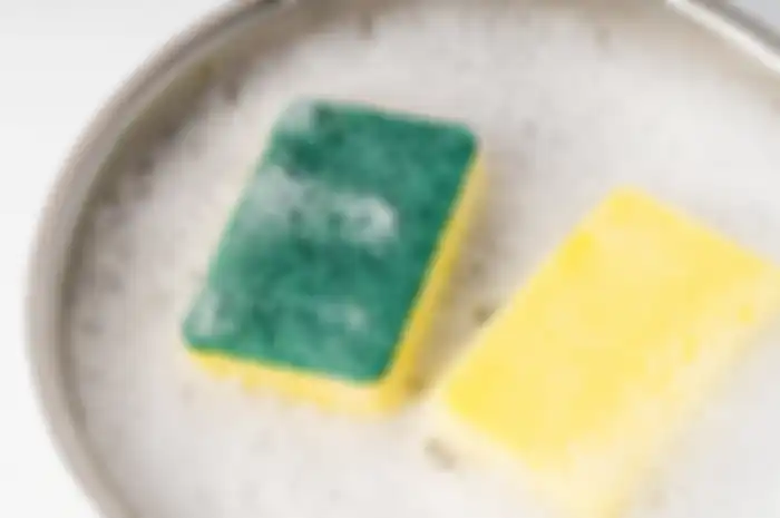 Fungsi warna kuning pada spons cuci piring sering keliru digunakan