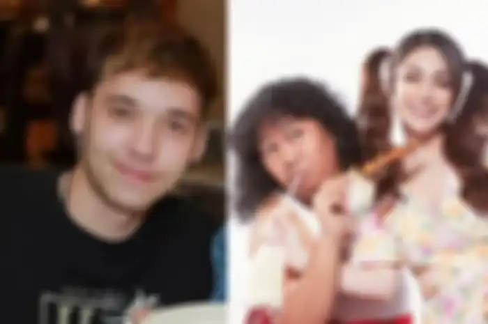 Stefan William (kiri), Marshel Widianto dan Celine Evangelista (kanan)