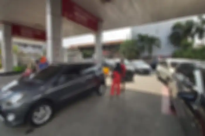 Suasana SPBU Pertamina setelah Presiden Jokowi umumkan BBM naik pada Sabtu, 3 September 2022