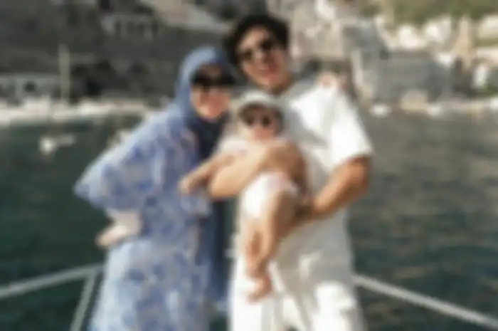 Atta Halilintar, Aurel Hermansyah, dan Ameena.