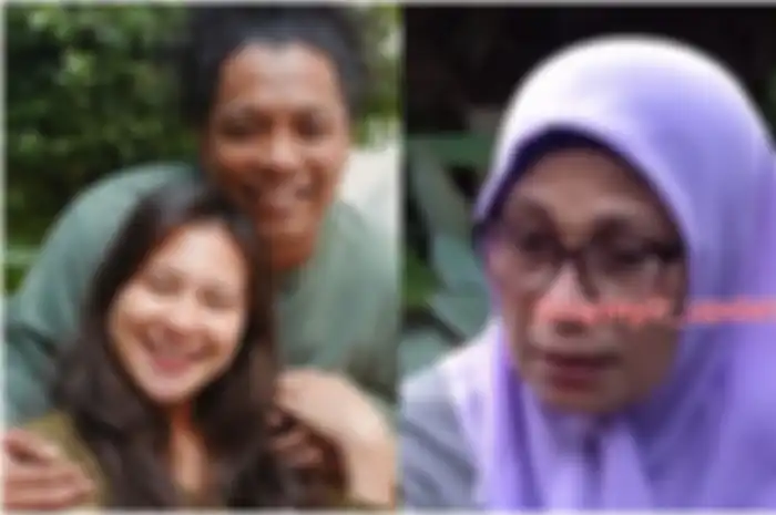 Kolase foto Arie Kriting dan Indah Permatasari beserta Nursyah.