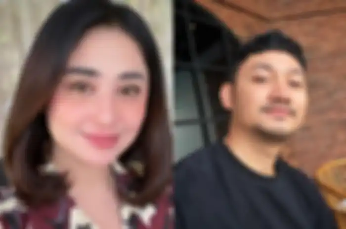 Kolase Foto Dewi Perssik dan Angga Wijaya.
