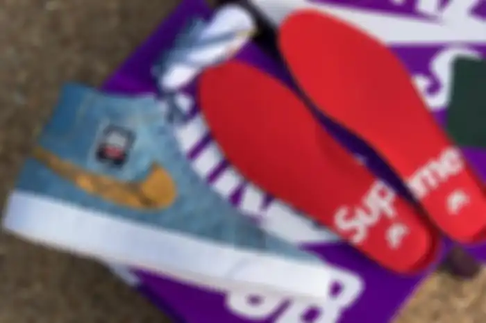 Supreme x Nike SB Blazer Mid 'Industrial Blue'