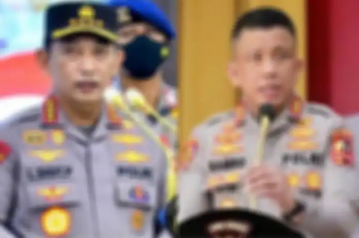 Kapolri Jenderal Listyo Sigit dan Ferdy Sambo