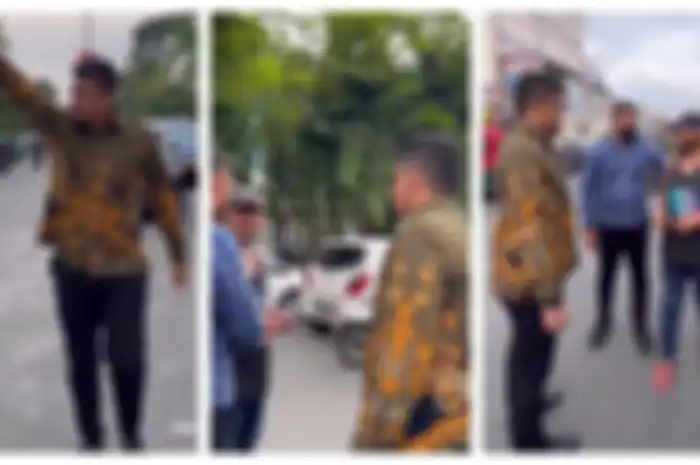 Bobby Nasution teriaki juru parkir liar tegur untuk tak rapikan kendaraan sembarangan.