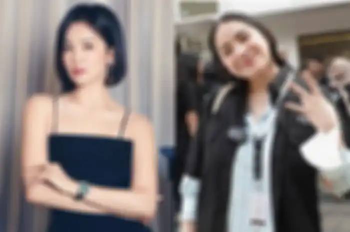 Nagita Slavina heboh ketemu Song Hye Kyo di New York.