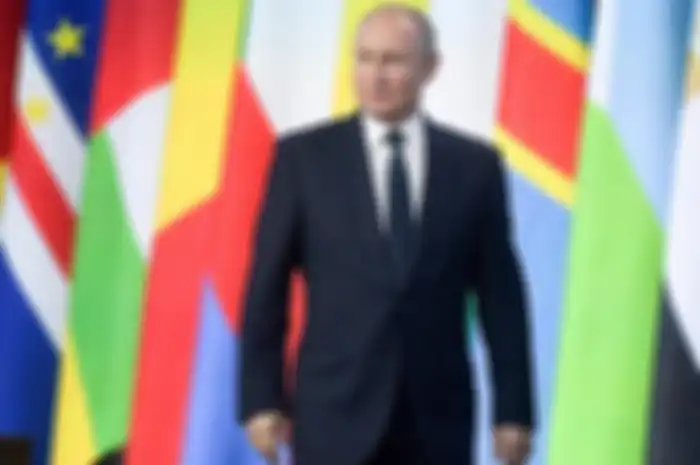 Ilustrasi - Foto Presiden Rusia Valdimir Putin.