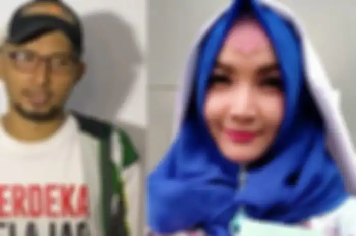 Andre Irawan (kiri) dan Roro Fitria (kanan)