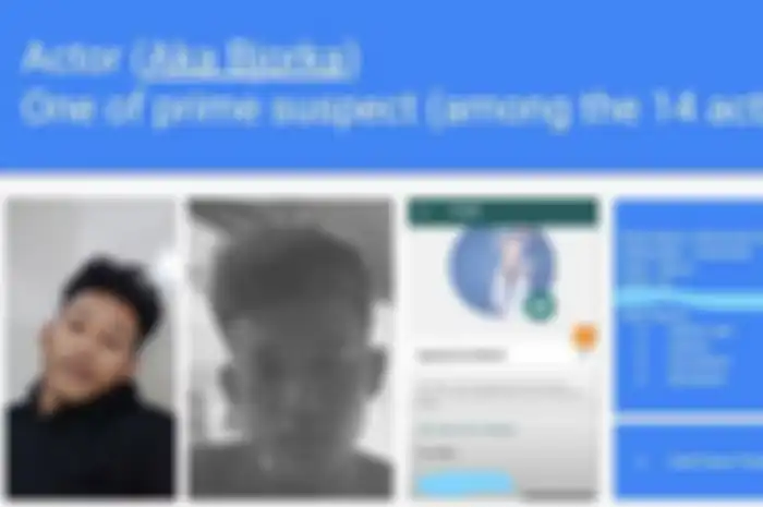 Muhammad Agung Hidayatullah (21) yang ditetapkan sebagai tersangka terkait kasus hacker Bjorka