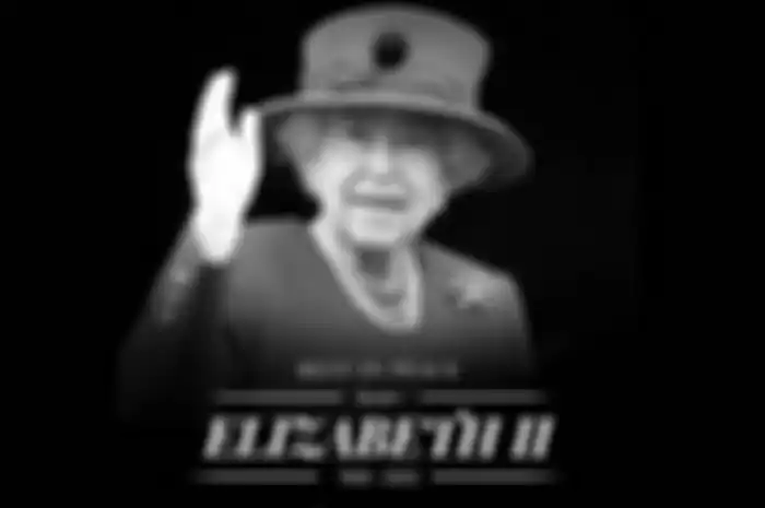 Ucapan Rest in Peace untuk Ratu Elizabeth II yang meninggal dunia pada Kamis (8/9/2022) waktu Inggris.
