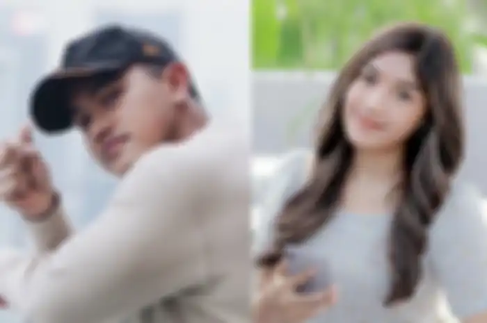 Kolase foto Kaesang Pangarep dan Erina Gudono 