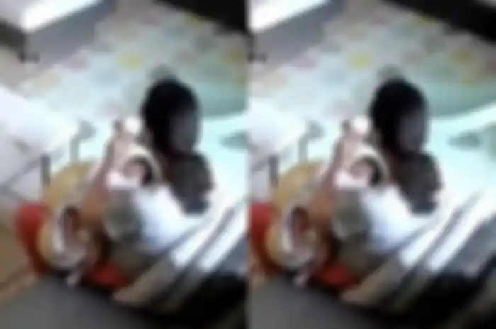 Pengasuh bayi yang ikut minum susu anak majikannya