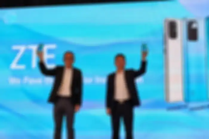 Peluncuran tiga smartphone ZTE di Indonesia, Selasa (20/9). 