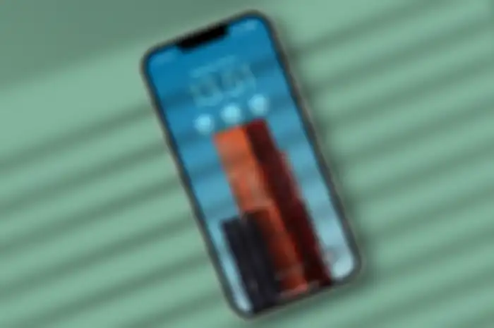 Tampilan lock-screen dan widget iOS 16