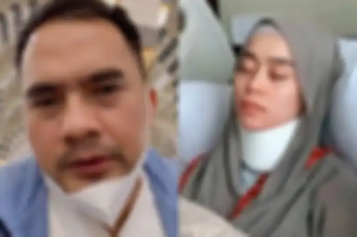 Saipul Jamil niat hati jenguk Lesti Kejora tapi sang pedangdut sudah pulang.