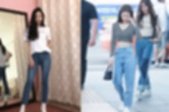 OOTD celana jeans ala Idol Kpop