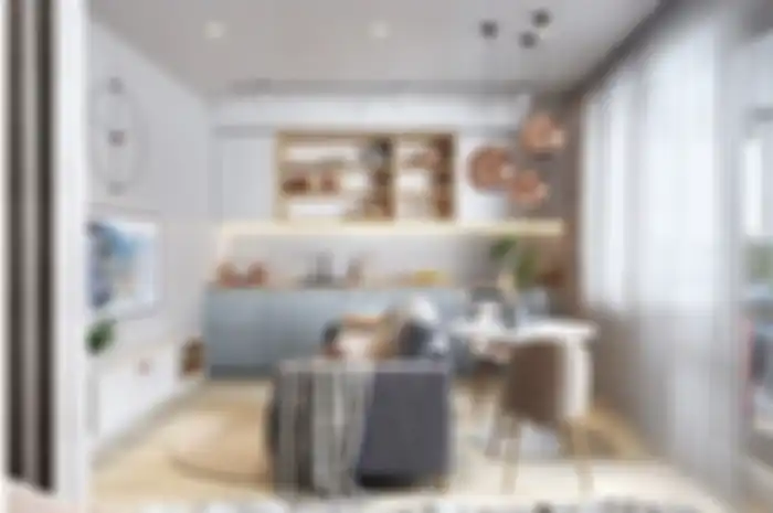 Inilah desain dapur menyatu dengan ruang keluarga yang mengusung gaya estetik. Intip 6 foto referensinya. Amboi cantik nian!