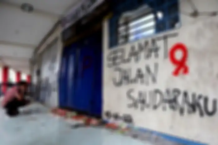 Kerusuhan di Stadion Kanjuruhan.