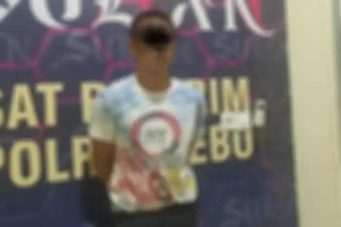 Satria, pelaku pemerkosa EM seorang gadis (23) di Kabupaten Tebo. 