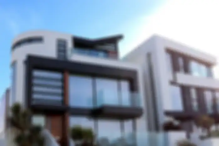 Ilustrasi rumah mewah