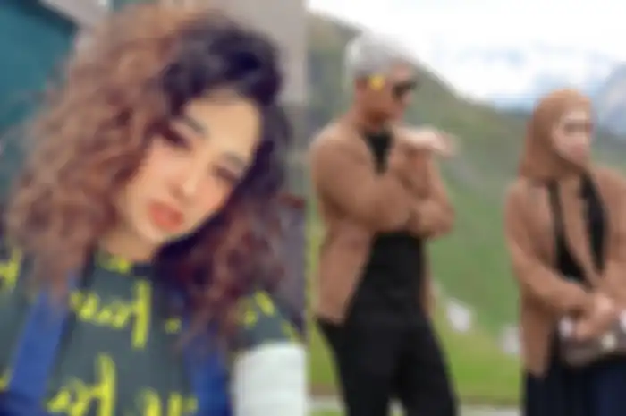 Dewi Perssik, Rizky Billar dan Lesti Kejora. 