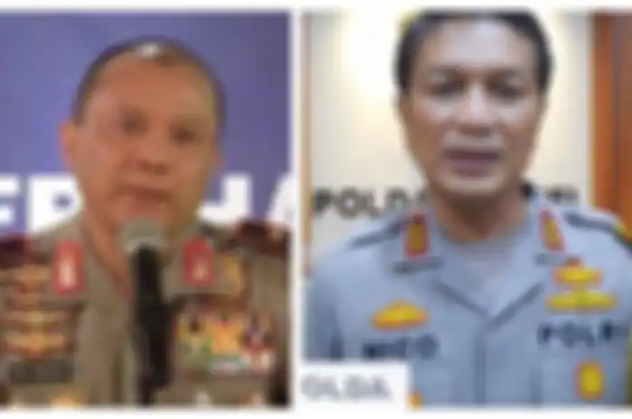 Irjen Teddy Minahasa (kiri) menjadi Kapolda Jatim menggantikan Irjen Nico Afinta (kanan) yang dicopot oleh Kapolri. 