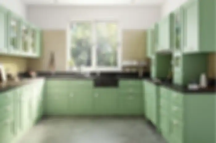 Ilustrasi dapur berbentuk U
