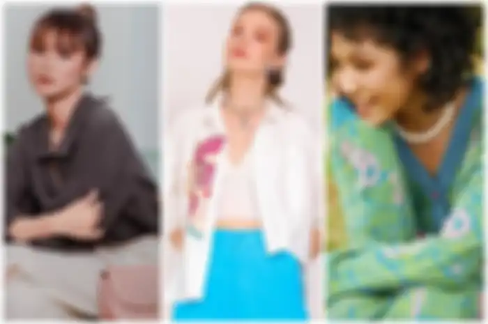 Inspirasi OOTD Tren Fashion 2023 dari kiri ke kanan: Elizabeth, Gaudi dan Nona. 