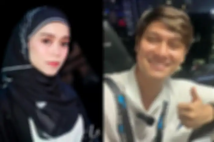 Kolase foto Lesti Kejora dan Rizky Billar 