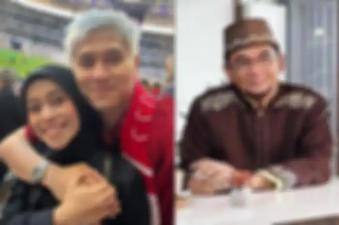 Kolase foto Rizky Billar - Lesti Kejora dan Ustaz Subki 