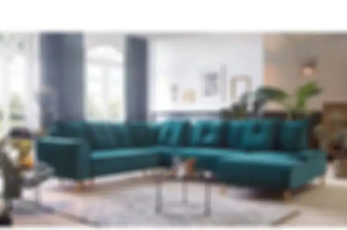 Ilustrasi sofa di ruang tamu