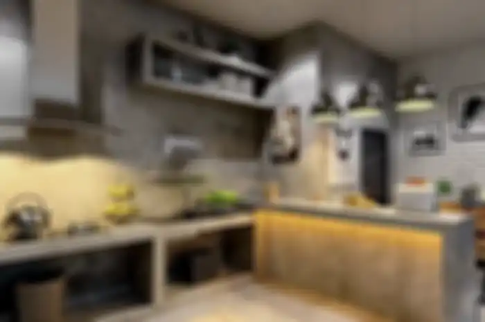 Desain meja dapur cor bentuk L sulap area memasak tampak estetik nan cantik. Pantas dapat acunagn jempol mertua. Ini 7 foto hasilnya.