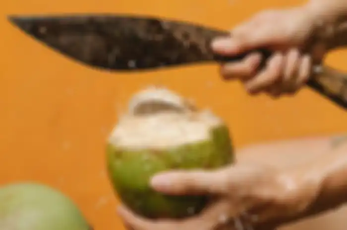 Aneka tips harian, begini cara pilih kelapa muda yang benar.