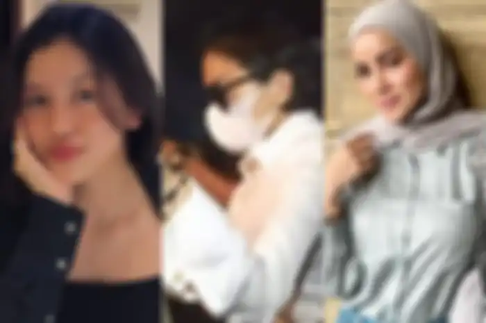 Kolase Foto Lolly, Nikita Mirzani, dan Olla Ramlan.