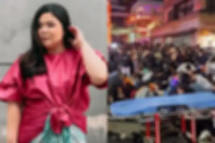 Shani Amelia bersykur tak jadi datang ke Itaewon Halloween