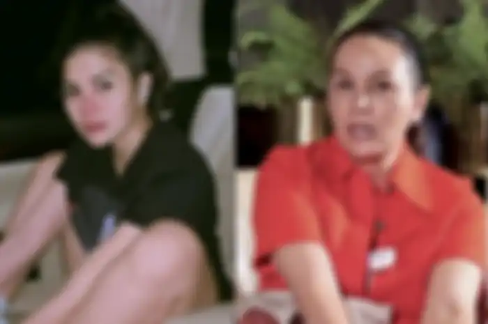 Kolase foto Nikita Mirzani dan Fitri Salhuteru